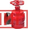 Фото 4 - Клапан пожарный (кран) КПЧМ 65-1 чугунный 90° муфта - цапка.